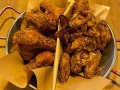 炸鸡翅小腿一半一半-富乐满韩国正宗炸鸡韩国料理(虹泉路店)