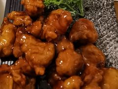 雪花糖醋里脊-绿茶餐厅(西单老佛爷店)