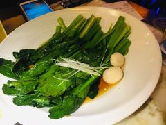 油淋脆菜心-绿茶餐厅(乐峰广场店)