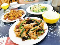 韭菜炒比管-九龙餐厅(大沽路店)