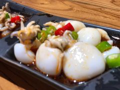 -东来菜馆•手抓海鲜家常菜•海鲜锅贴(鸽子窝店)