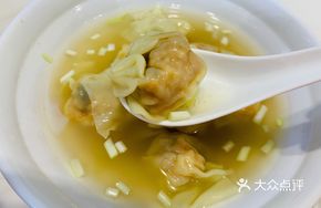 Clear Soup Fresh Shrimp and Crab Roe Dumplings