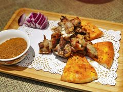 盐烤的奶羔羊-小尕子·新疆菜(明园店)