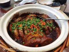 石锅焗香芋-九福楼大酒店