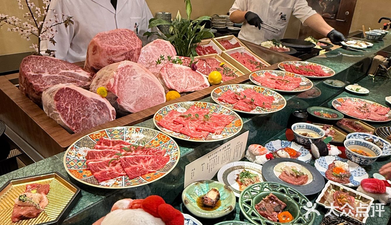 北京首店！和牛放题，真是见世面了！