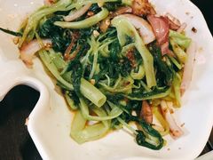马拉盏炒通菜-大头虾越式风味餐厅(光明广场店)