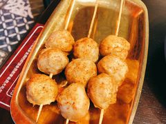 烤花枝丸子-钳真多钓虾馆·小龙虾海鲜烧烤(九六广场店)