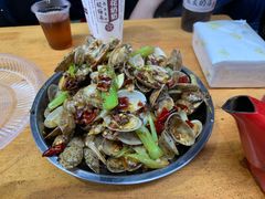 隔壁店的辣炒花蛤-清真·马峰烤肉(小学习北巷店)