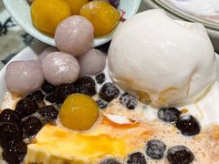 焦糖乌龙奶茶冰-堂屋糖水店(愚园店)