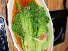 白灼生菜-珍宝轩海鲜火锅(碧湖大厦店)