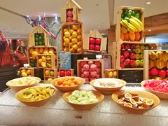 自助取餐区-厦门悦华酒店·绿庭主题自助餐厅