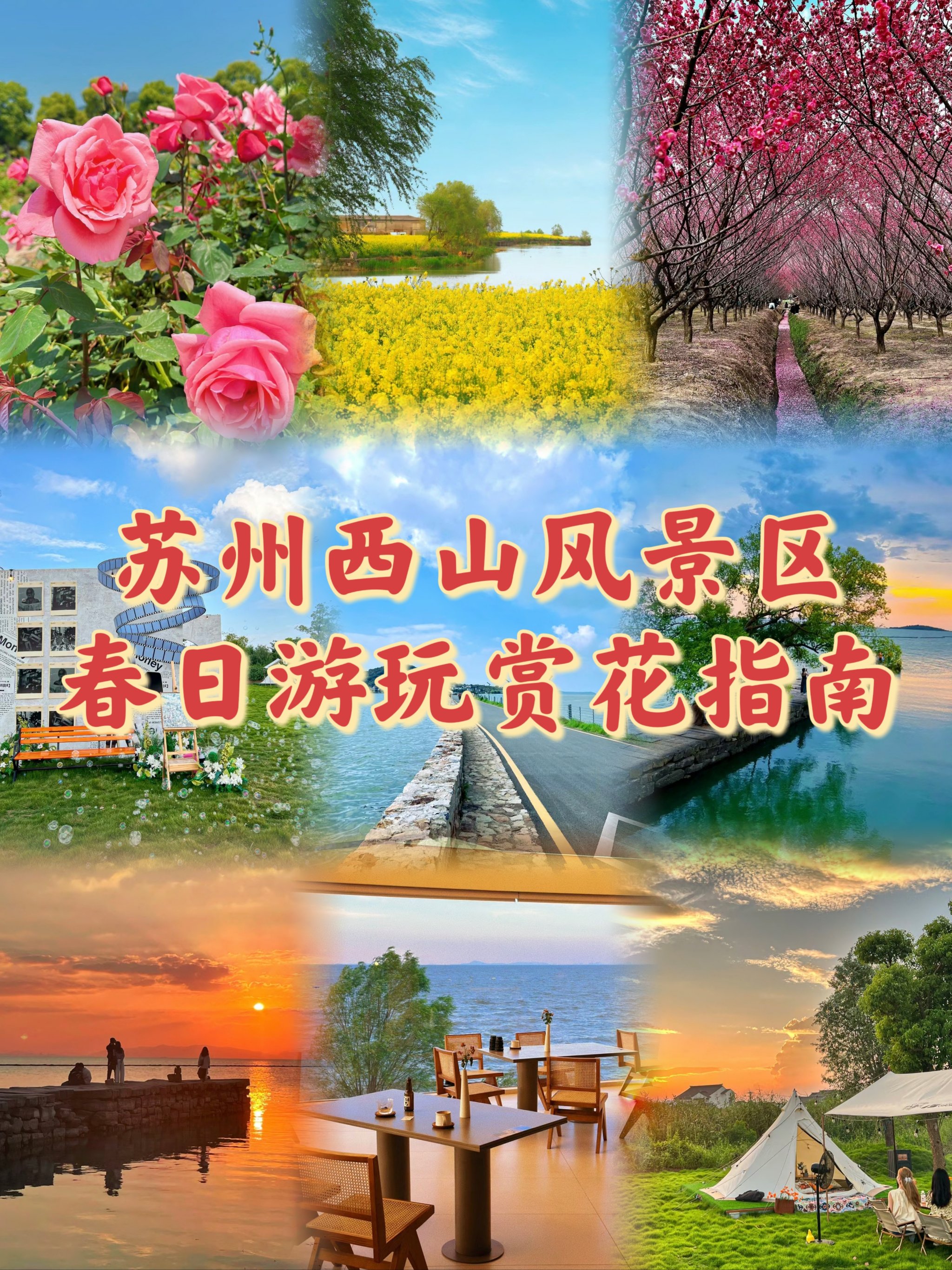 春日踏青赏花指南图片