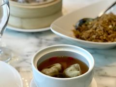 菜胆云吞炖鸡-唐阁海景中餐厅·早茶·粤菜•生日聚餐(海口朗廷酒店)