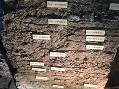 不同时代的地面剖层-南越王博物院(王宫展区)