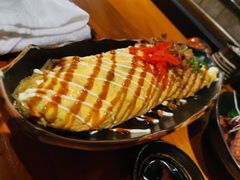 蛋包炒五花肉蔬菜-九州酒场ひこぞう(2号店)