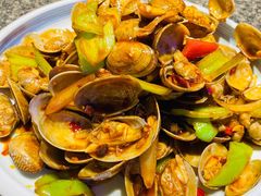 辣炒花蛤-渔民船说·北塘海鲜·天津菜·海肠捞饭(北塘古镇店)