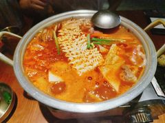 泡菜肥牛部队锅-春熙台韩国料理·章鱼肥牛(西丽店)