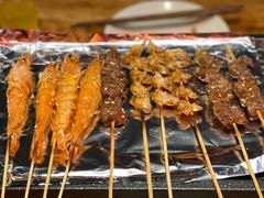 -路边摊小炉子烧烤