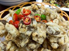 椒盐平菇-汉思肴 热面皮(虬江路店)