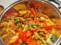 -贵州辣子鸡番茄鸡
