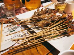 烤羔羊肉串-木屋烧烤(白石洲店)