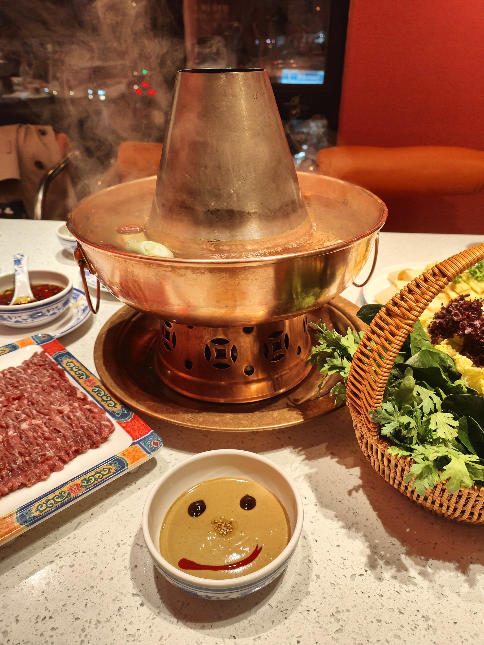 品质很棒的羊肉火锅