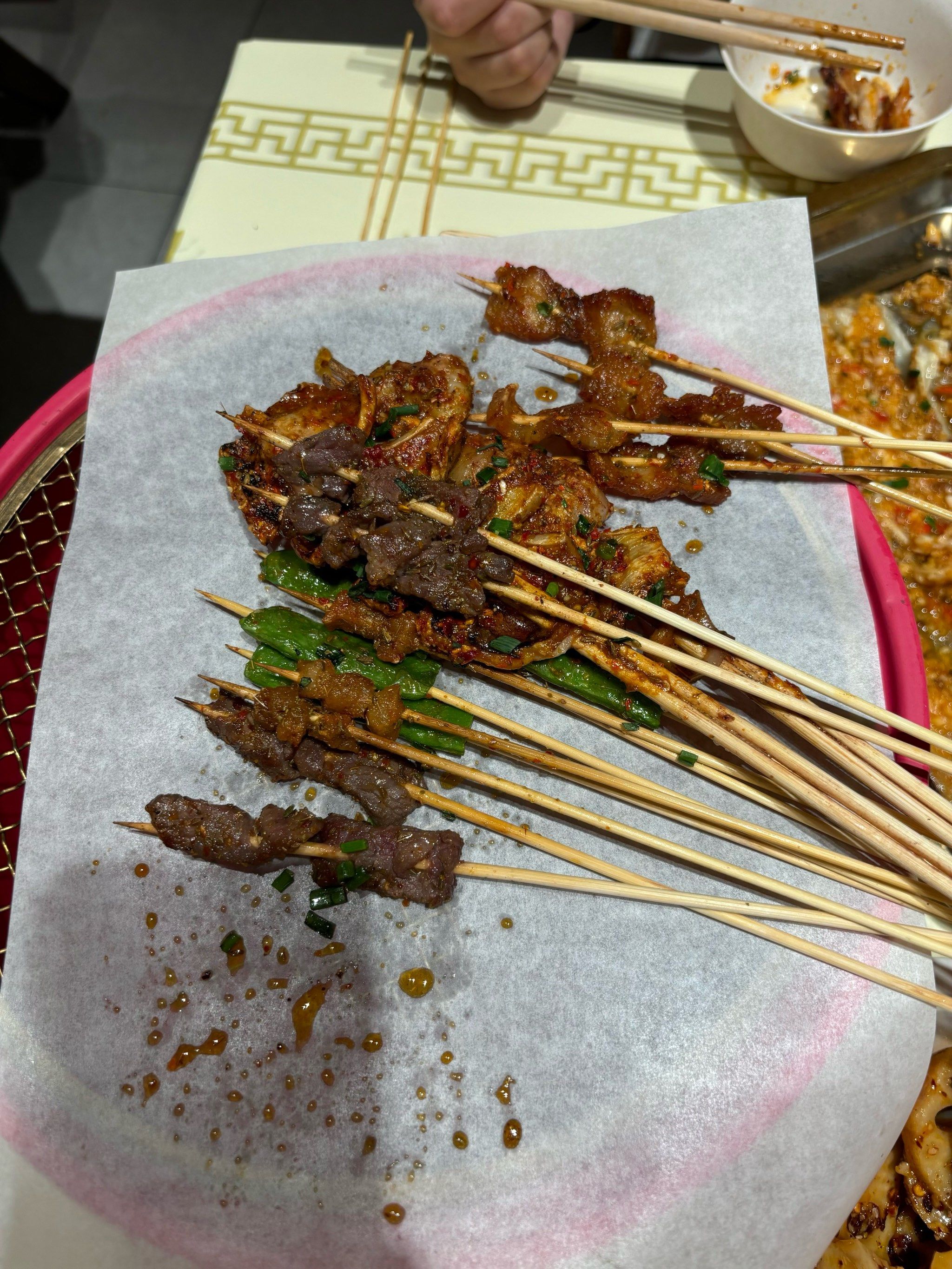 烈火牛肉 #撸串 #烧烤呀撸串呀 来长沙第一顿!