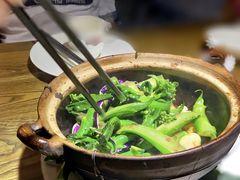 虾酱啫芥兰-广东道至正餐厅(区庄店)