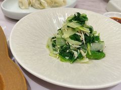 有机小白菜蒸虾皮-喜鼎海胆水饺(平安金融中心店)