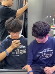 -M1山木造型国潮男士发型定制