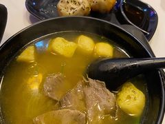 油豆腐牛肉粉丝汤（咖喱）-小杨生煎(松江大学城店)