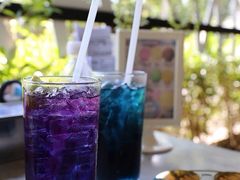 -蝶豆花蓝面条