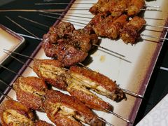 五花肉卷金针菇-二营烧烤