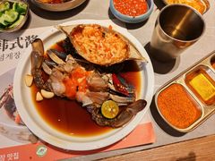 -草家酱蟹炭火烤肉店(珲春南路一店)