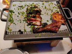 绿茶葱香烤鸡烤肉合拼-绿茶餐厅(松江万达店)