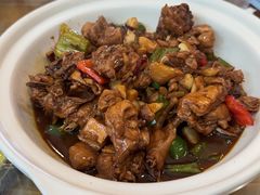 干锅竹林鸡-李东农庄(中南百草园地标店)