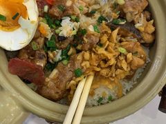 豉汁排骨煲仔饭-万煲旺·香港老传承煲仔饭·猪杂汤(客村店)