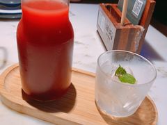 杨梅汁-绿茶餐厅(松江万达店)