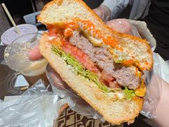 柠香蟹籽牛肉汉堡-JPG canteen(深圳科兴店)