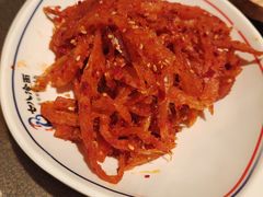 拌明太鱼丝-七八冷面·延边朝鲜族美食(圣熙八号店)