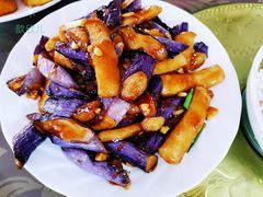 茄子年糕-晓琦农家菜馆·地道农家菜