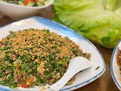 蚬肉生菜包饭-老崇左特色风味食馆