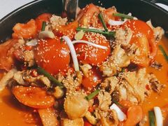 -贵州辣子鸡番茄鸡