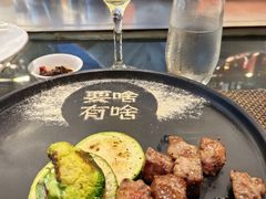 黑椒雪花粒牛排-火舞铁板烧(龙岗中心城店)