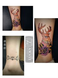 -幸运7纹身刺青Lucky7tattoo