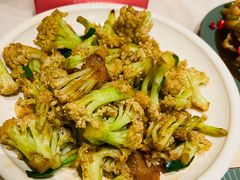 炝炒有机花菜-茉莉餐厅(包河万达店)
