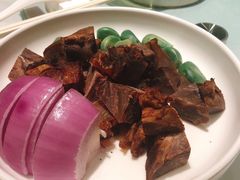 牛肉绿蒜-解家河南菜(北环路店)