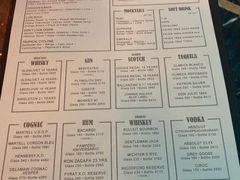 菜单-OZONE 顶楼酒吧(香港丽思卡尔顿酒店)