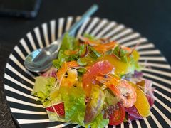 九节虾无花果沙拉百香果油醋汁-燃扒房Steakhouse(皇庭店)