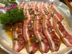 -明洞阿姨·韩式酱蟹烤肉·创意料理(三元桥店)